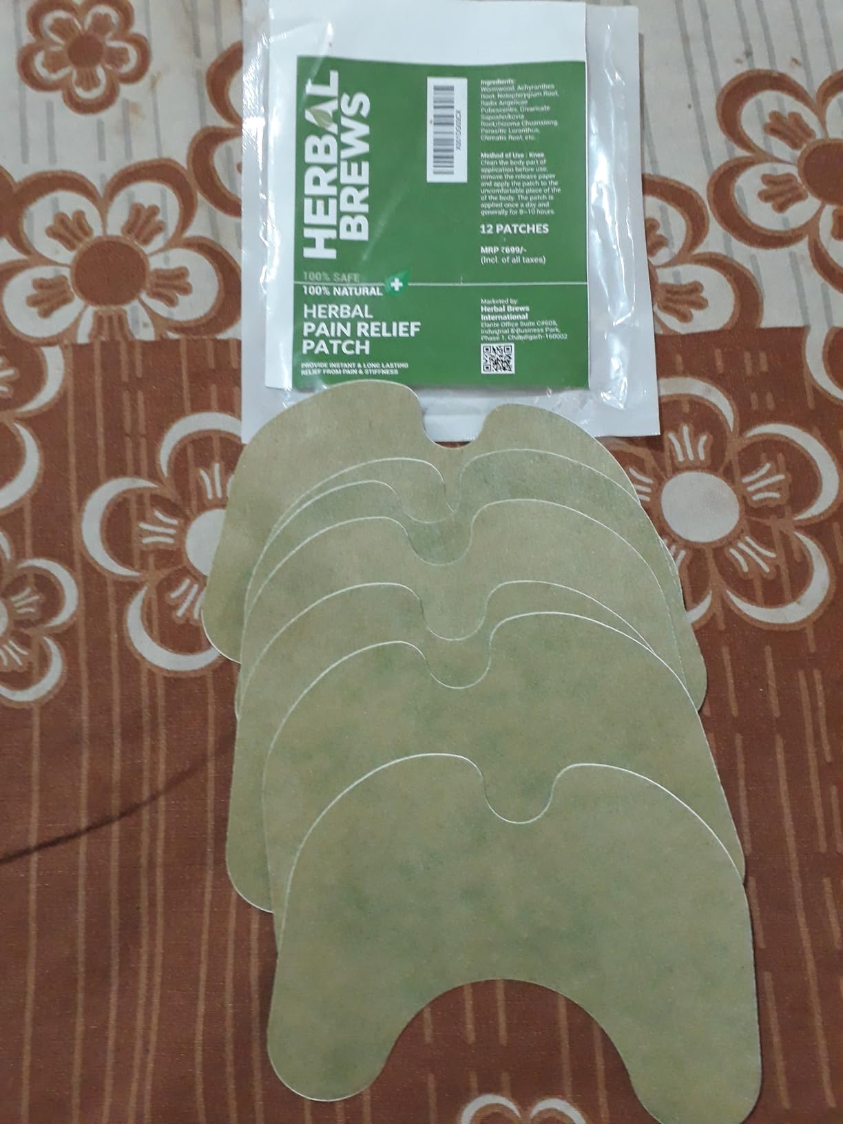 FlexiRelief Herbal Knee Patches