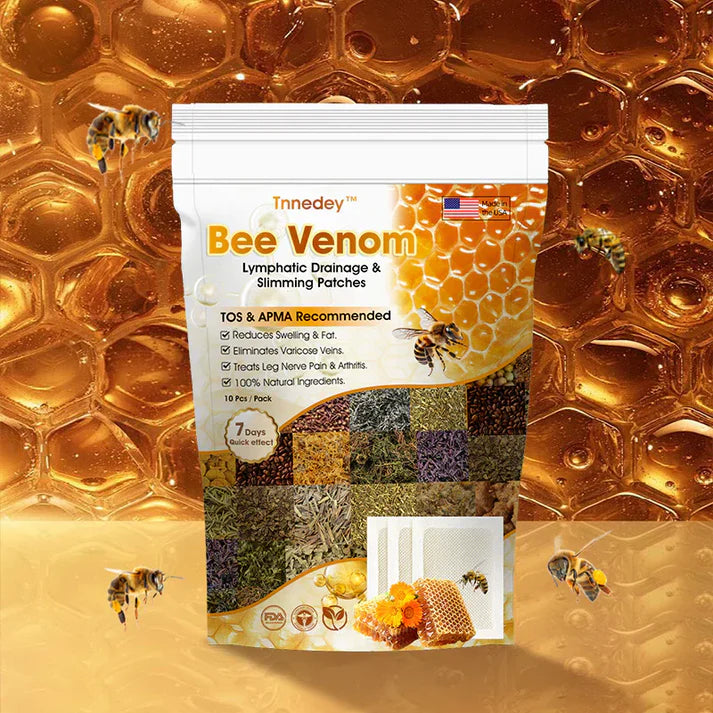 Bee Venom Detox & Slimming Foot Patches(Pack of 30)🌿👣