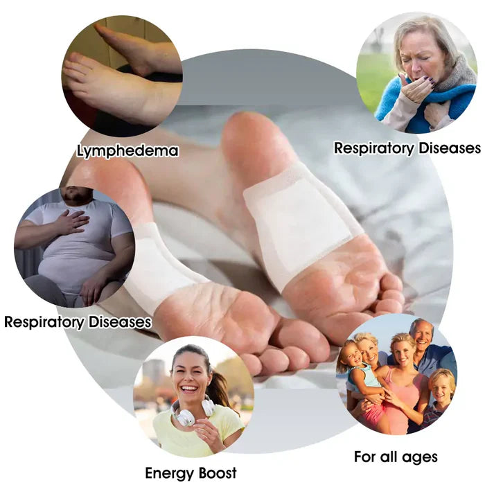 Bee Venom Detox & Slimming Foot Patches(Pack of 30)🌿👣